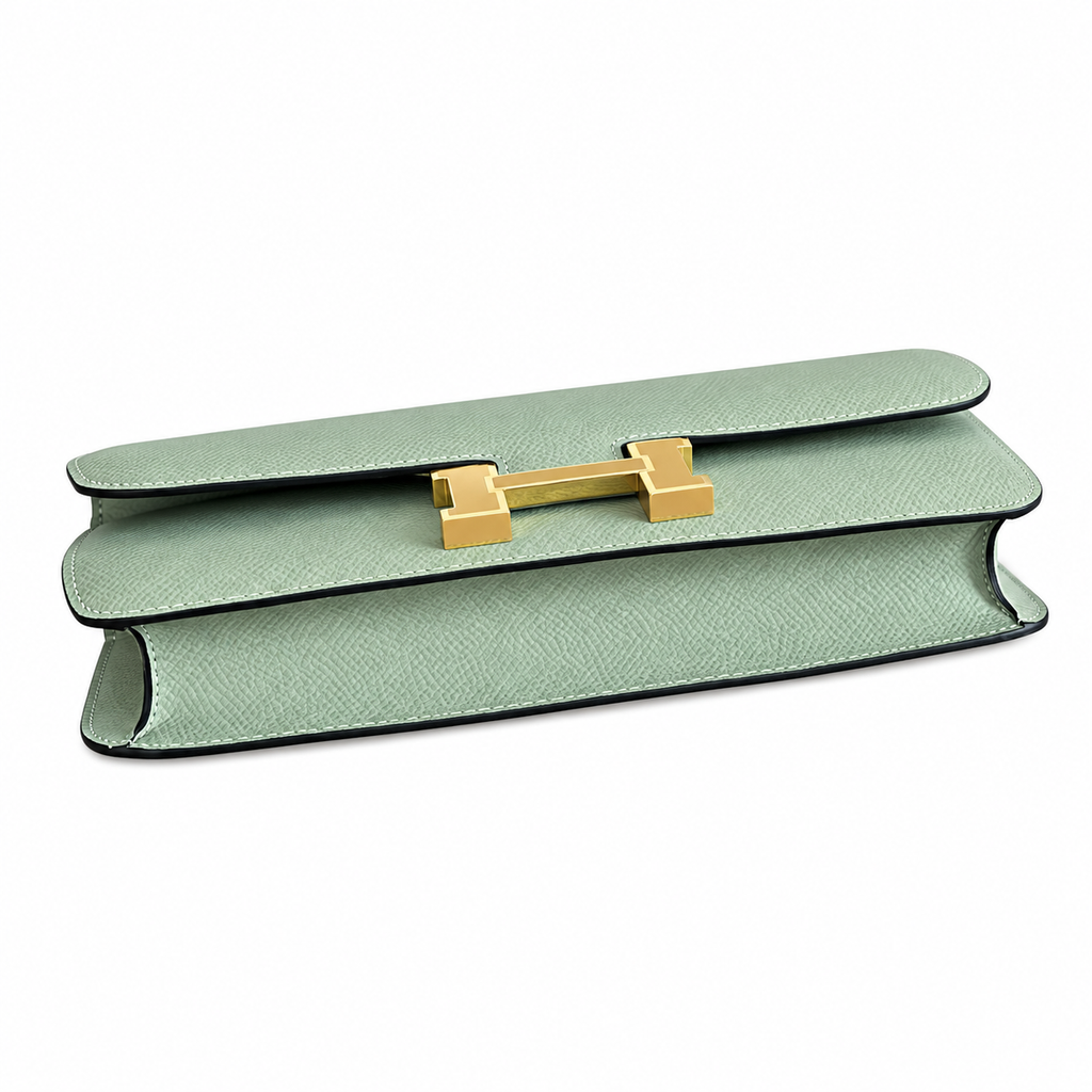 Hermès Lindy 26cm Crossbody Bag – Mint Green | Luxury Leather Handbag