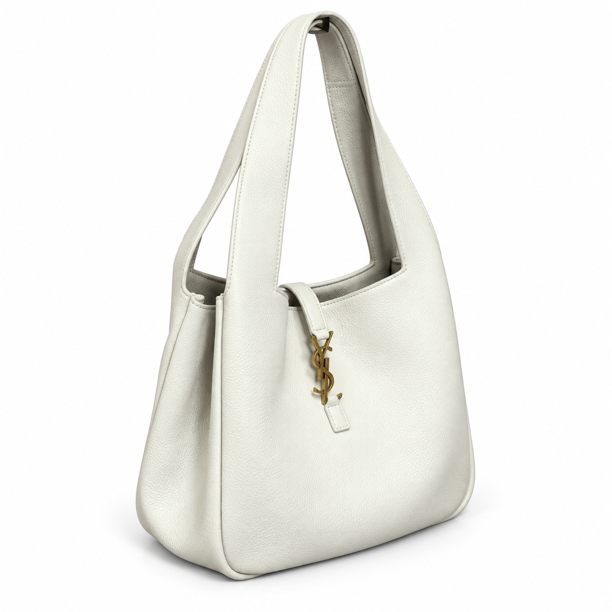 Saint Laurent Le 5 à 7 Hobo Bag – White