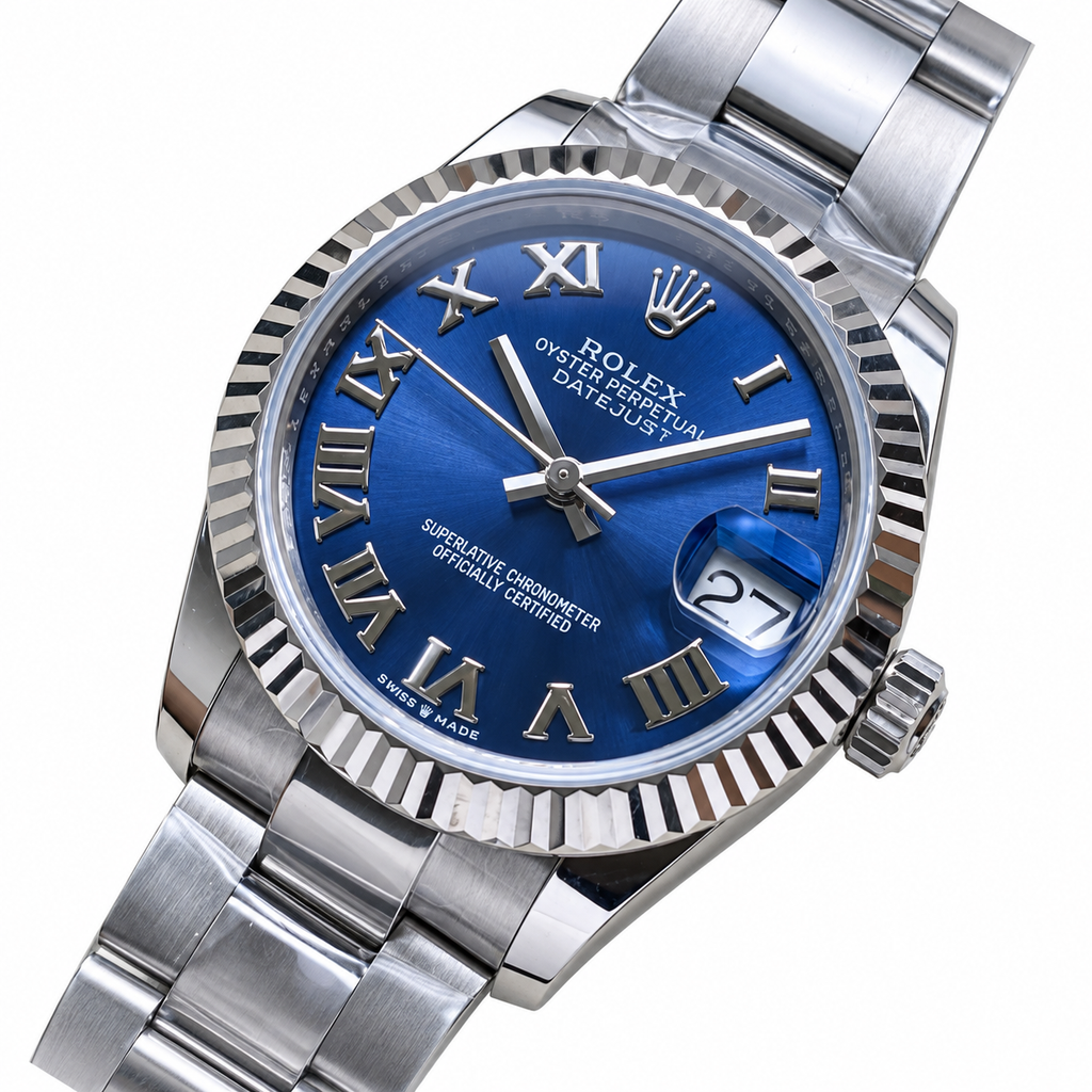 Rolex Lady-Datejust 31mm Automatic Watch | Sapphire Crystal | 100M Water Resistant | Women's Luxury Swiss Timepiece