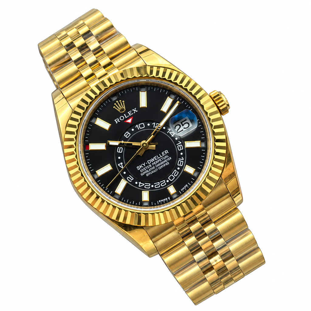 Rolex Sky-Dweller 42mm Blue Dial Automatic Watch – Oystersteel, Annual Calendar, Dual Time Zone