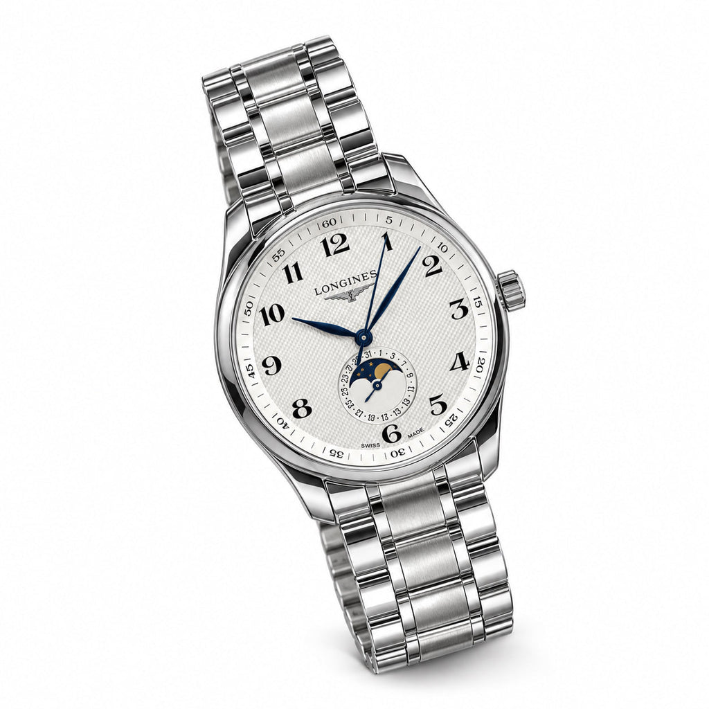 Longines Master Collection Moonphase Automatic Steel