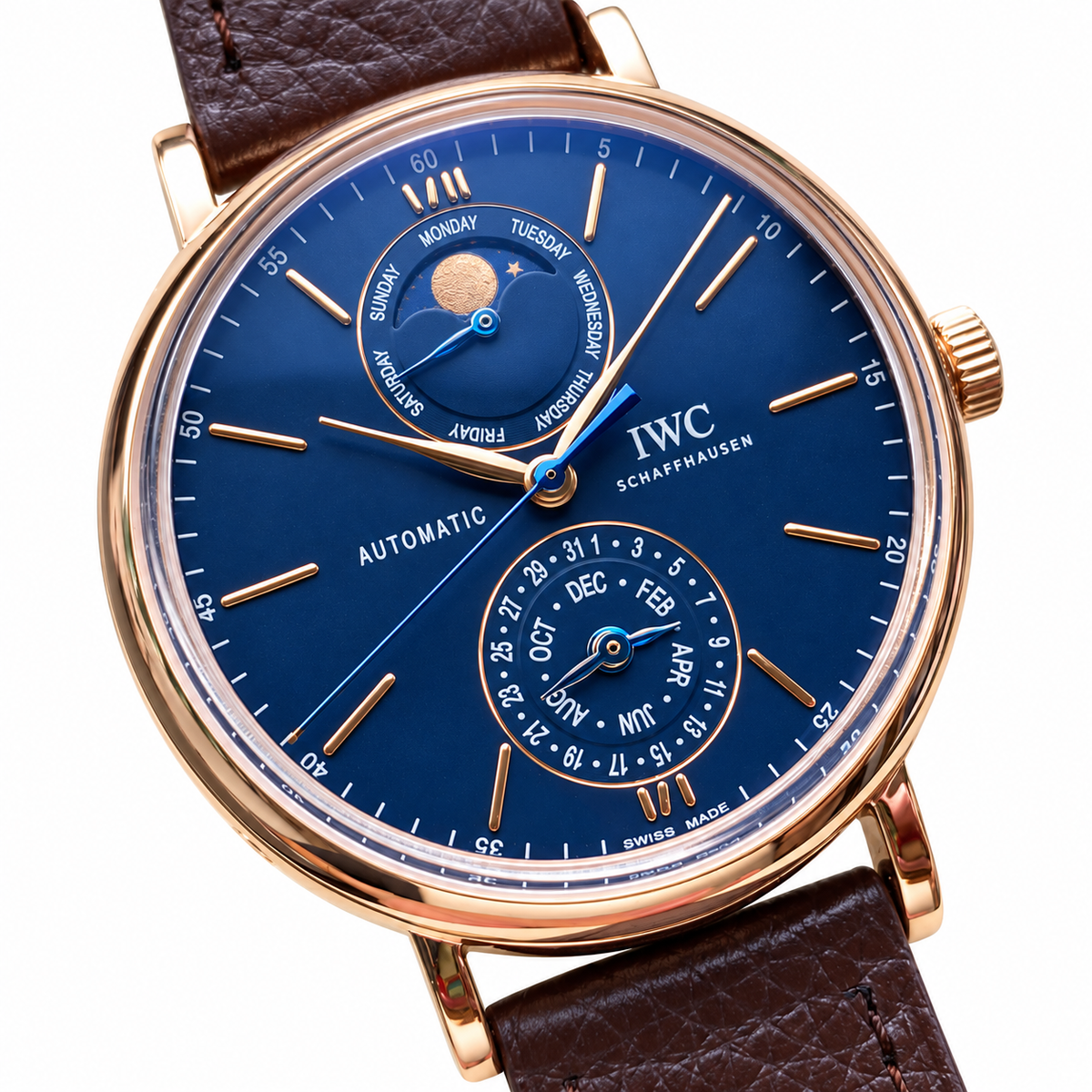 IWC Portofino 41.6mm Orchestra Conductor Automatic Steel Watch