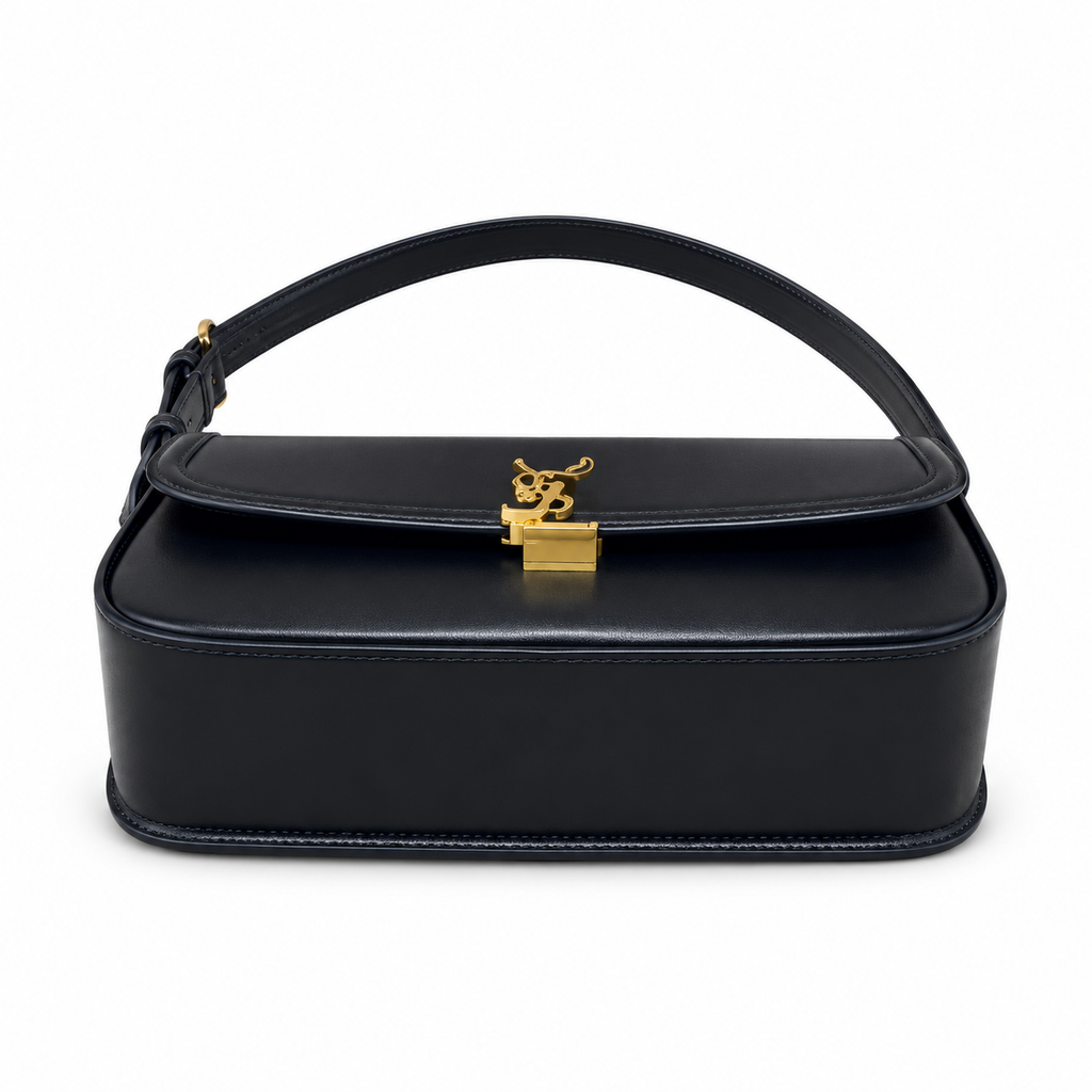 Saint Laurent Solferino Medium Bag – Black