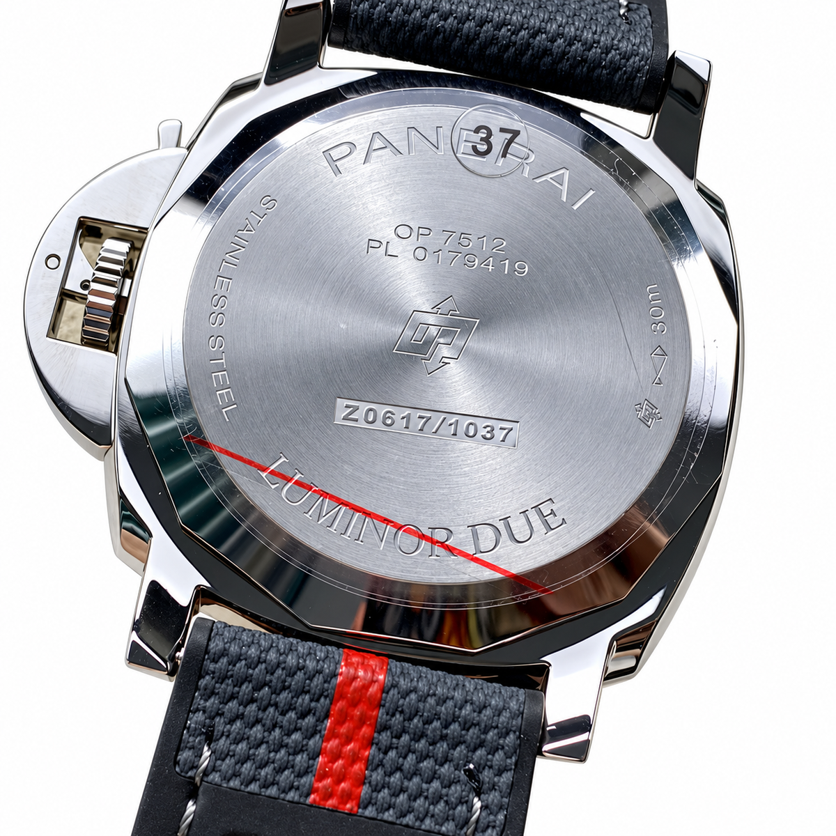 Panerai Luminor Marina Automatic 44mm Men's Steel Watch Blue Dial