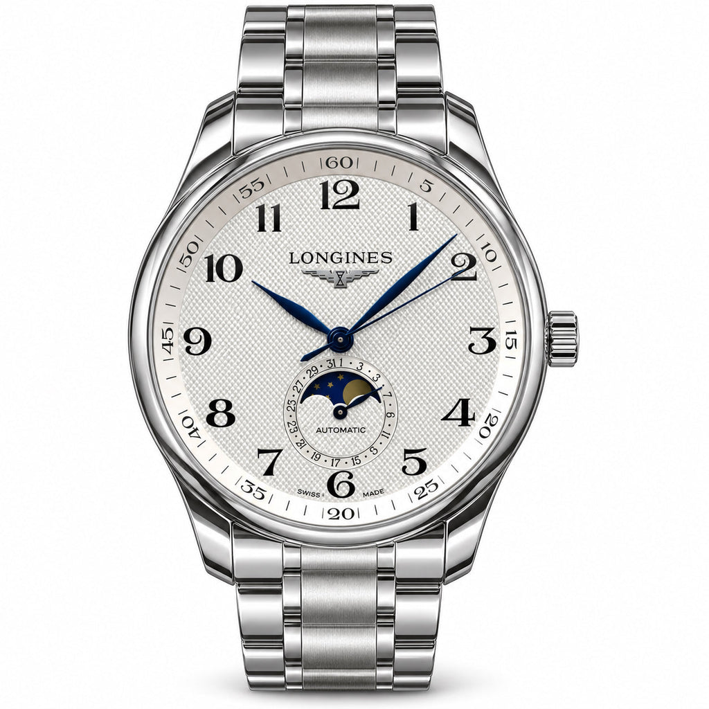 Longines Master Collection Moonphase Automatic Steel