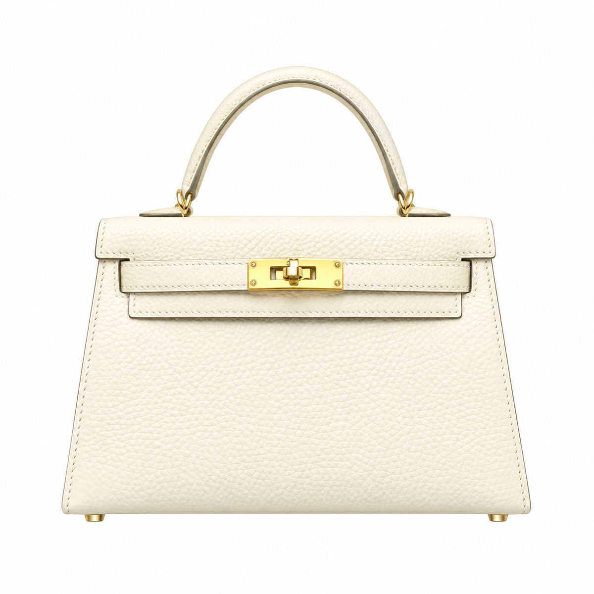 Hermès 19cm Structured Mini Handbag – Iconic Luxury Leather