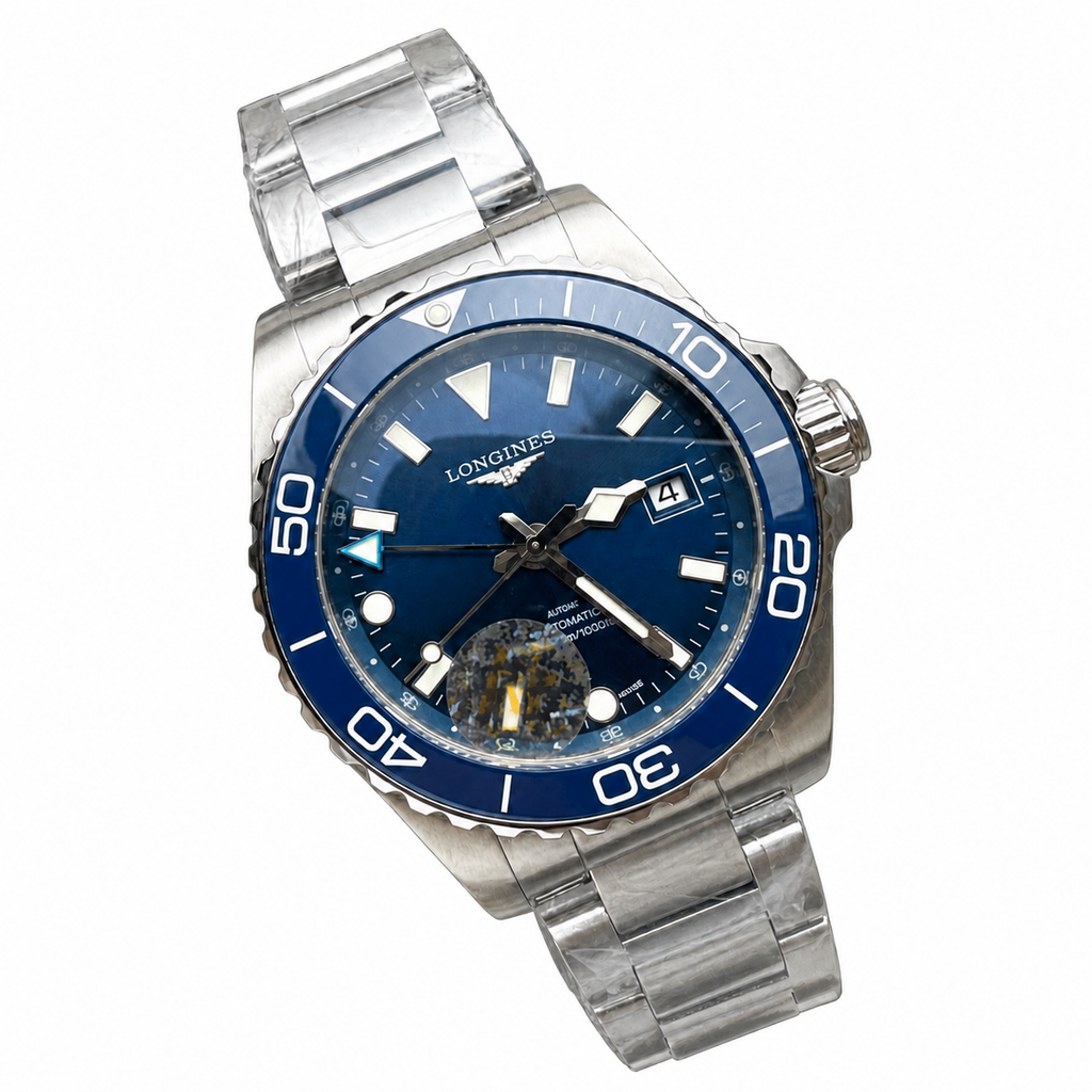 Longines HydroConquest GMT Automatic 300m Blue