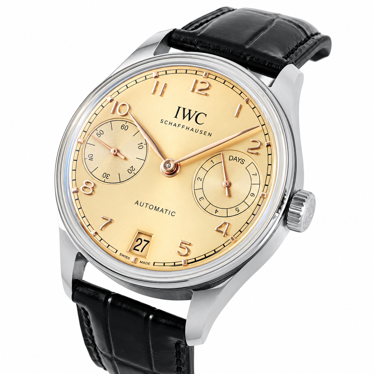 IWC Portofino 42.3mm Bioethics Chair Automatic Steel Watch