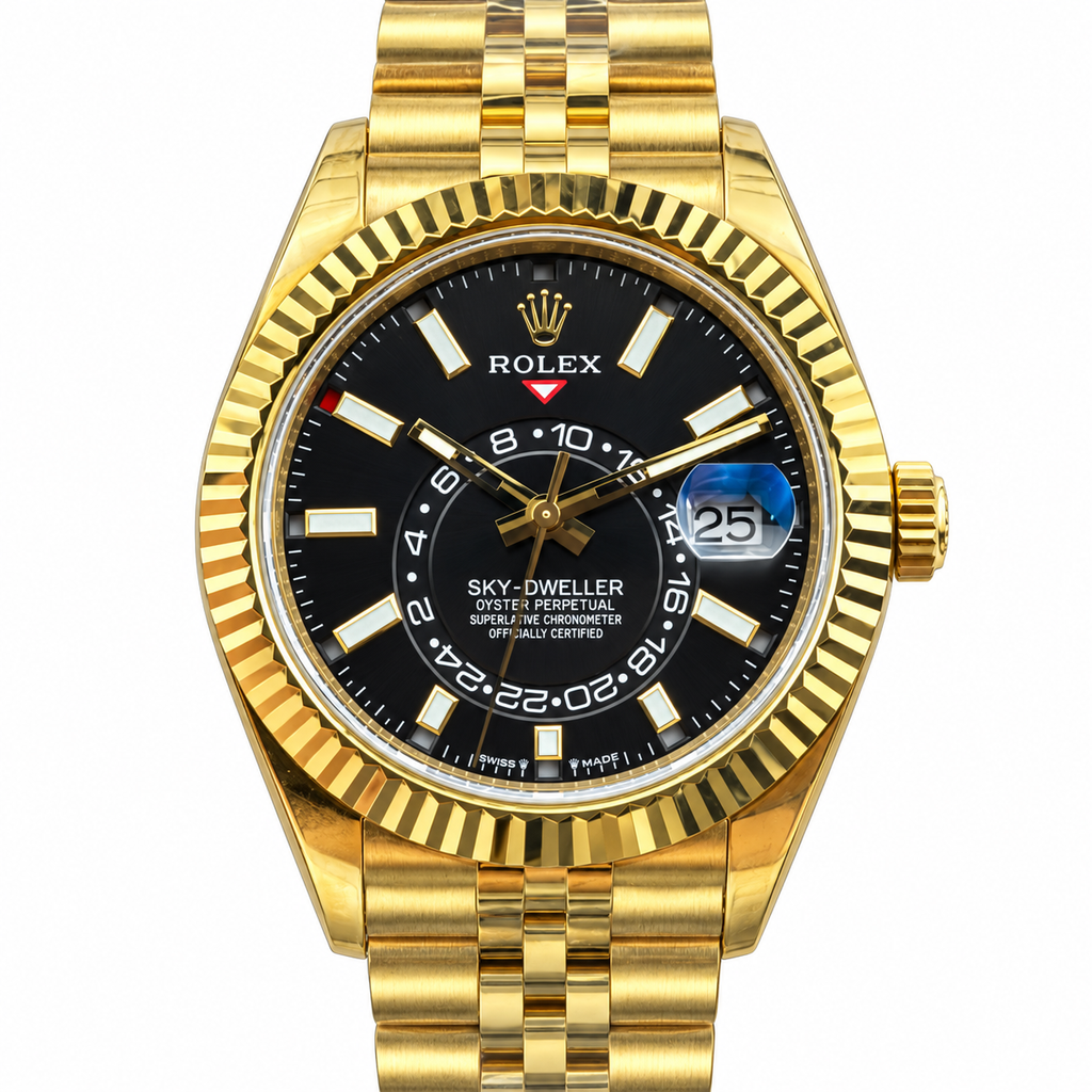 Rolex Sky-Dweller 42mm Blue Dial Automatic Watch – Oystersteel, Annual Calendar, Dual Time Zone