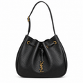 YSL Saint Laurent Teddy Bucket Bag – Black