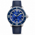 Blancpain Fifty Fathoms Bathyscaphe – Blue Dial Arabic Numerals Ceramic Bezel Swiss Automatic