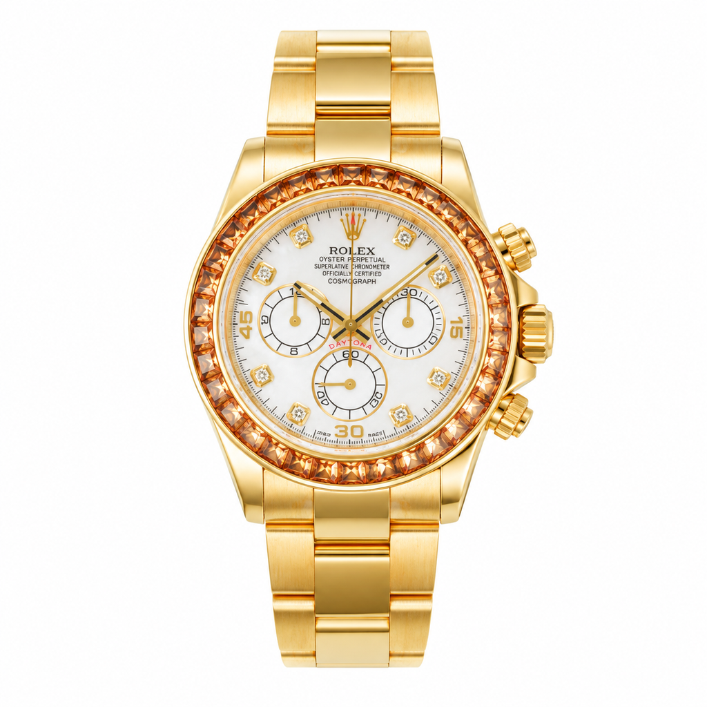 Rolex 40mm Two-Tone Automatic Watch | Swiss Luxury Steel & Gold Jubilee Timepiece