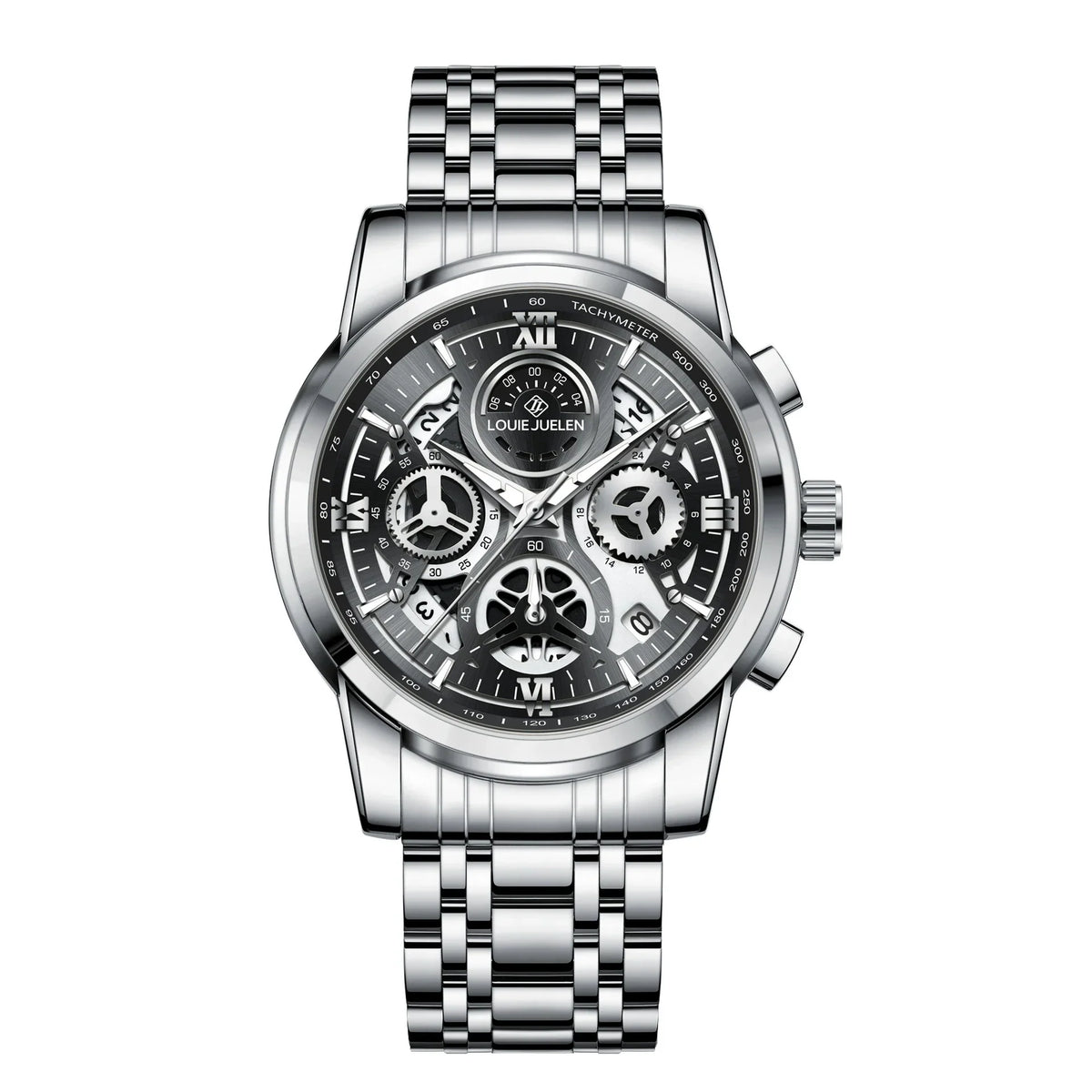 THORN Chronograph — Gold-Tone Steel, Green Dial & Gold Steel Bracelet, Men